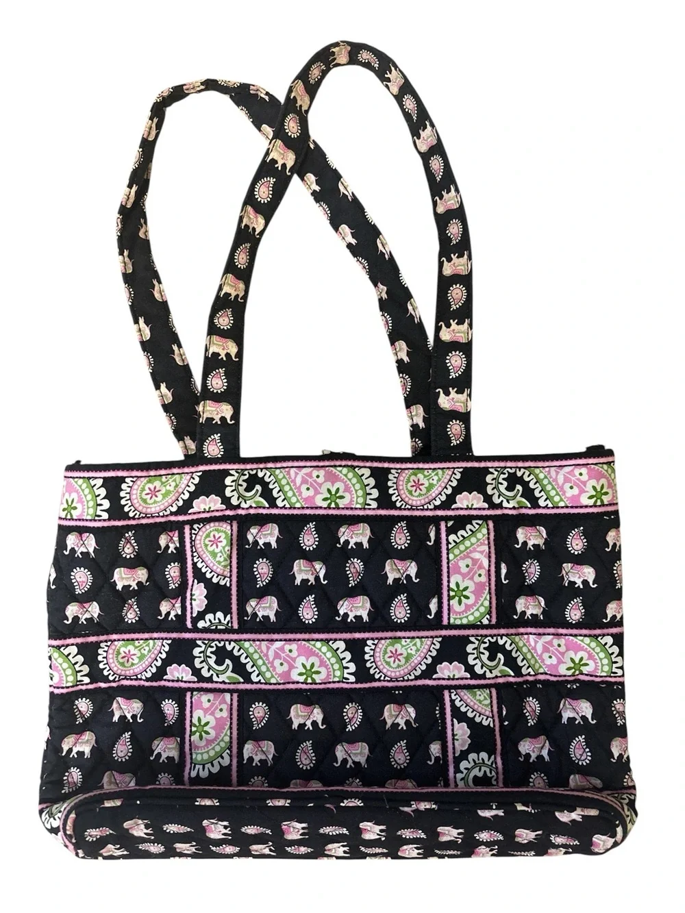 Vintage Vera Bradley 2007 Elephant Toggle Purse - Picture 2 of 3